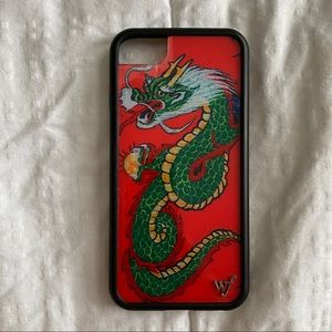 Wildflower dragon case iPhone 6/7/8
